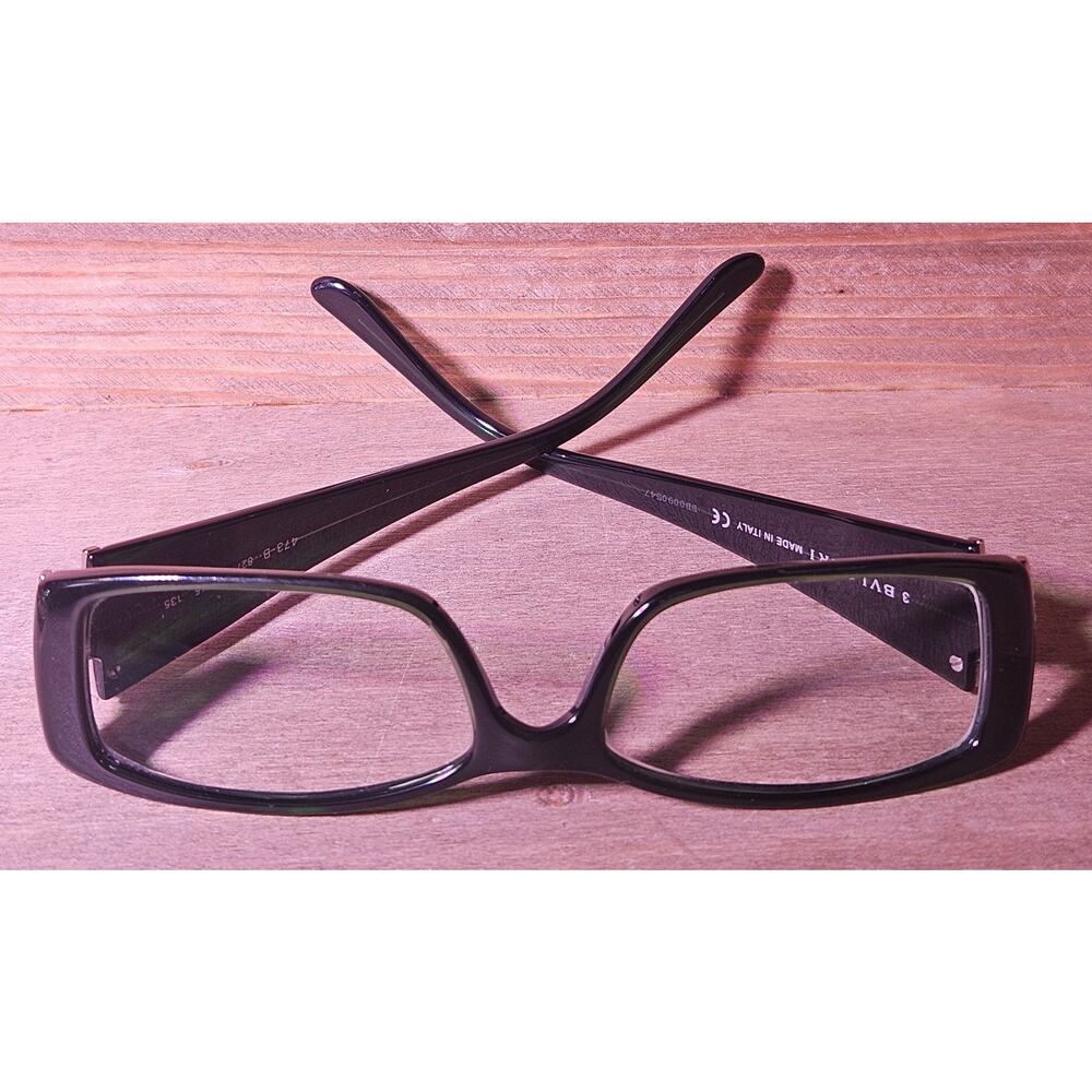BVLGARI 473-B Eyeglasses Frames Green Rhinestone 51-15-135 Italy Designer Luxury - Picture 10 of 10